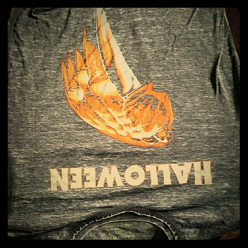 Lucky Brand halloween t-shirt, michael Myers